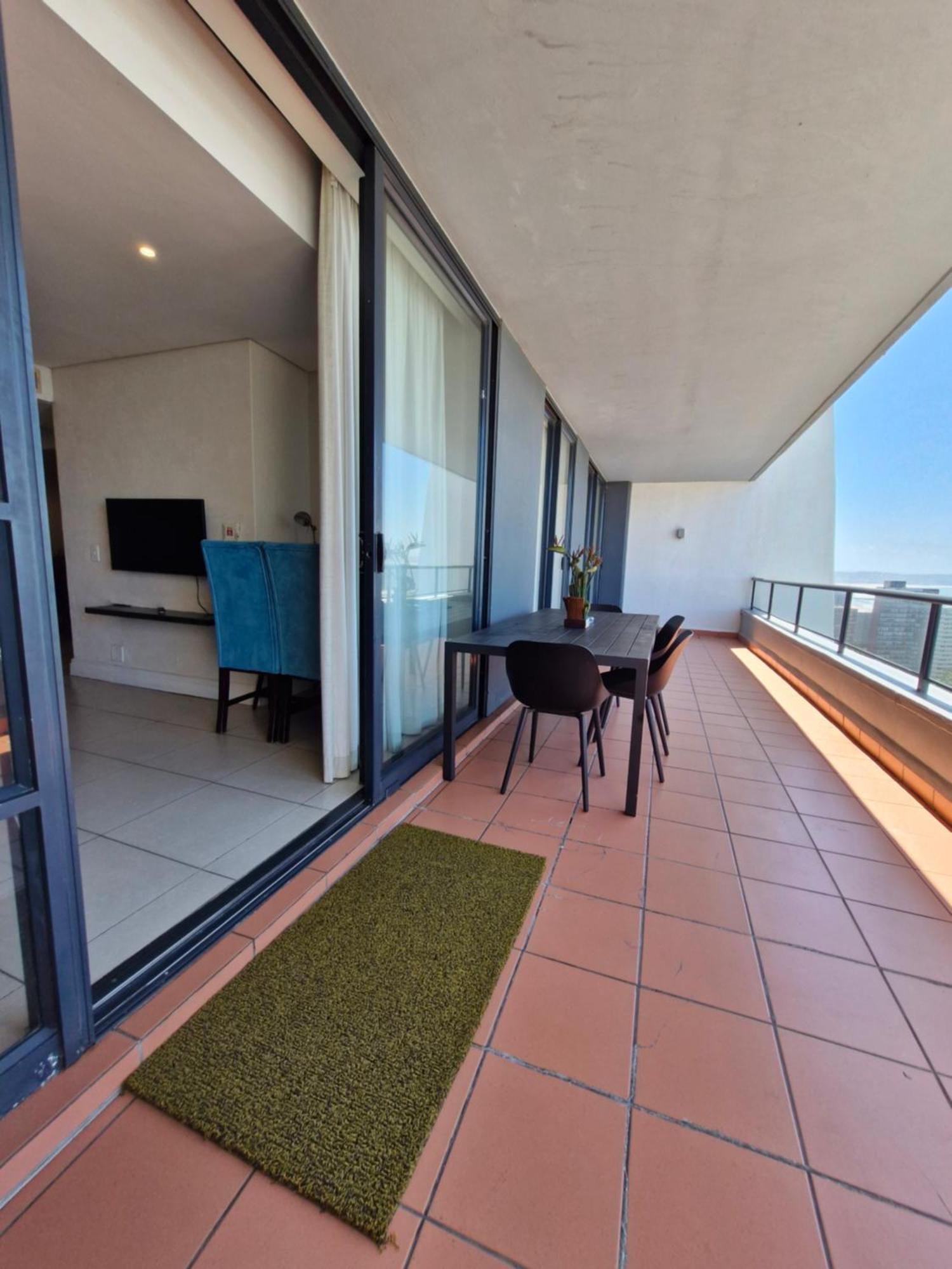 Apartment Front - Comfy 4 Sleeper Across Ushaka
